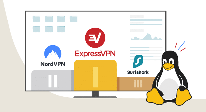 Topp 3 VPN-tjenester for Linux
